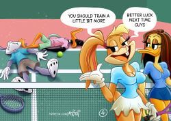 bugs_bunny, daffy_duck, lola_bunny, tina_russo, looney_tunes