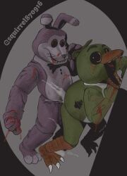 bonnie_(fnaf), chica_(fnaf), classic_chica_(fnaf), five_nights_at_freddy's, graveyard_shift_at_freddy's