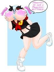 kill_la_kill, kobi94, bruise, buttface, clothed