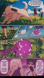 akamaru_(naruto), ino_yamanaka, tenten, naruto_(series), naruto_shippuden