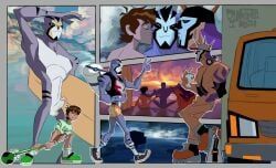 ben_tennyson, ben_tennyson_(omniverse), fistrick, rook_blonko, ben_10