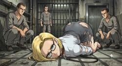 android_18, dragon_ball_z, doggystyle, prisioner