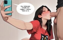 original_character, original, taliredmint, after_fellatio, after_oral