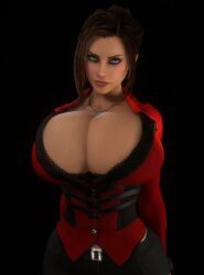original_character, vaako, big_breasts, bimbo, clothing