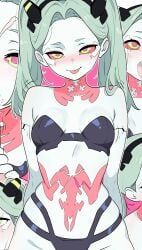 rebecca_(edgerunners), cyberpunk:_edgerunners, bighugelarge1, 1girls, almost_naked