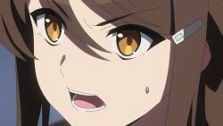 tadasugawa_rei, nukigee_mitai_na_shima_ni_sunderu_watashi_wa_dou_surya_ii_desu_ka?, nukitashi:_the_animation, 1girls, annoyed