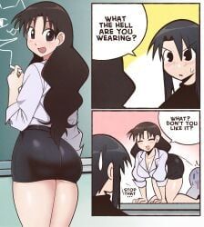 nyamo_minamo_kurosawa, yukari_tanizaki, azumanga_daiou, jeffmiga, 1other