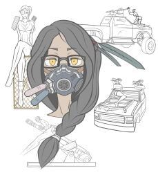 ivy_xo_(crossout), crossout, oracle_dominus, female, mask_pull