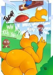 goomba, goomba_(mario_pissing), koopa, koopa_troopa, mario
