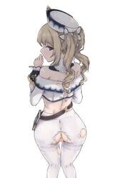 barbara_(genshin_impact), genshin_impact, vremyatsay, 1girls, anus