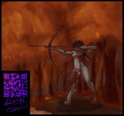 drhalloway, armed, arrow_(weapon), athletic, auburn_body