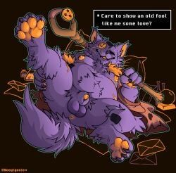 seam_(deltarune), deltarune, undertale_(series), woogigooie, animal_genitalia