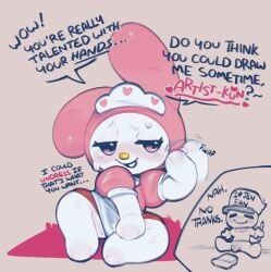 my_melody, onegai_my_melody, sanrio, ligma_(artist), anthro