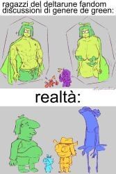 aqua_(deltarune), blue_(deltarune), green_(deltarune), orange_(deltarune), seth_(deltarune)