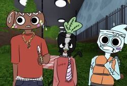 cosmo, cosmo_(dandy's_world), finn_(dandy's_world), sprout_(dandy's_world), dandy's_world