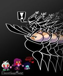 december_holiday, dess_holiday, kris_(deltarune), ralsei, ralsei_(deltarune)