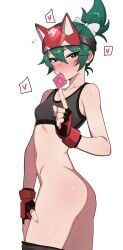 kiriko_(overwatch), overwatch, geerux, 1girls, ass_cheeks