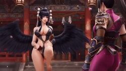 nyotengu, taki_(soulcalibur), dead_or_alive, soul_calibur, soul_calibur_iv