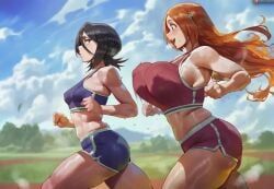 inoue_orihime, kuchiki_rukia, orihime_inoue, rukia_kuchiki, bleach
