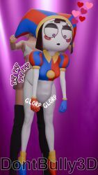 azazel_(dont_bully), original_character, pomni, pomni_(tadc), pomni_(the_amazing_digital_circus)