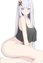 satella_(re:zero), re:zero_kara_hajimeru_isekai_seikatsu, nitsuhen, 1girls, bottomless