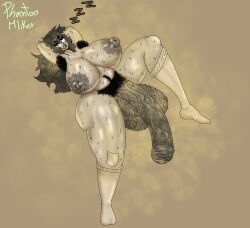 original_character, original, 1futa, armpit_fetish, armpit_hair