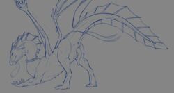 zeshapyra, anus, ass, ass_up, blue_and_grey