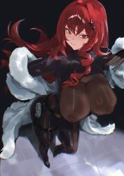 mitsuru_kirijo, mitsuru_kirijo_(arena), mitsuru_kirijo_(cosplay), rapi_(nikke), rapi_(red_hood)_(nikke)