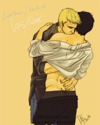 castiel, castiel_(supernatural), lucifer_(supernatural), supernatural_(series), black_hair