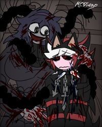 ash_(ashdiary), hex_maniac, hex_maniac_(pokemon_xy), shadow_the_hedgehog_(cosplay), fnf