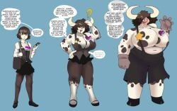 makoto_niijima, persona, persona_5, faetomi, cow