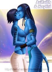 na'vi, neytiri, avatar, thedarkness, 2girls