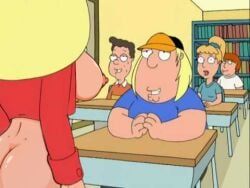 chris_griffin, lana_lockhart, family_guy, 2girls, 3boys