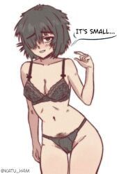 urabe_mikoto, mysterious_girlfriend_x, katu_h4m, 1girl, big_boobs