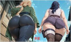 hyuuga_hinata, tsunade, tsunade_(naruto), tsunade_senju, deviantart