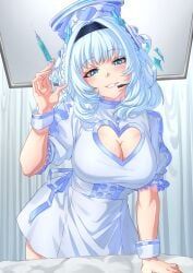 rita_kamishiro, prism_project, alternate_costume, boob_window, breast_window