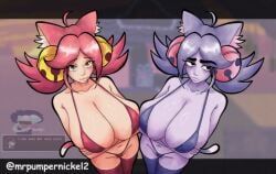 irritable_ghost_(deltarune), kris_(deltarune), mad_mew_mew, mew_mew_(undertale), pink_(deltarune)