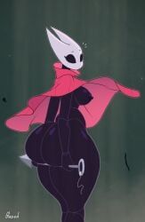 hornet_(hollow_knight), hollow_knight, hollow_knight:_silksong, hollow_knight_(franchise), glazed_(artist)