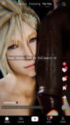 cloud_strife, blacked, final_fantasy, tiktok, taikakettu