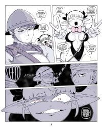original_character, gammainks, 1boy, 1girl, 1girls