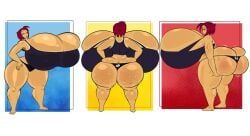 ruze_(cgthiccart), cgthiccart, 1girls, big_ass, big_boobs