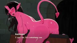 buttknight, 1boy, 1girls, ahe_gao, anal