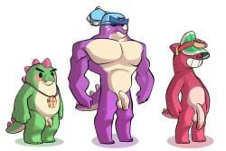 buzz_(brawl_stars), doug_(brawl_stars), pierce_(brawl_stars), brawl_stars, naughty_ferret