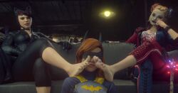 barbara_gordon, batgirl, batgirl_(barbara_gordon), batgirl_(gotham_knights), catwoman
