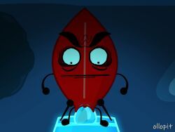 bioluminescent_fries_(bfdi), evil_leafy_(bfdi), fries_(bfdi), battle_for_dream_island, battle_for_dream_island_again