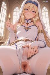 sword_maiden_(goblin_slayer), goblin_slayer, velutinx, 1femboy, anal_juice