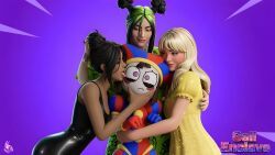 billie_eilish, billie_eilish_(fortnite), kim_kardashian, kim_kardashian_(fortnite), pomni