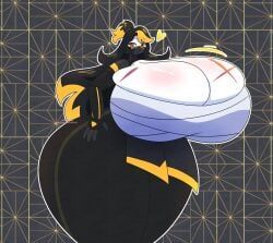 kogane_(oddly_bally), oddly_bally, ass, ass_bigger_than_head, big_ass