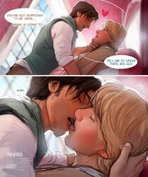eugene_fitzherbert, flynn_rider, kristoff_(frozen), disney, frozen_(film)