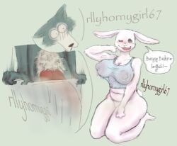 haru_(beastars), legoshi_(beastars), beastars, rllyhornygirl67, animal_genitalia
